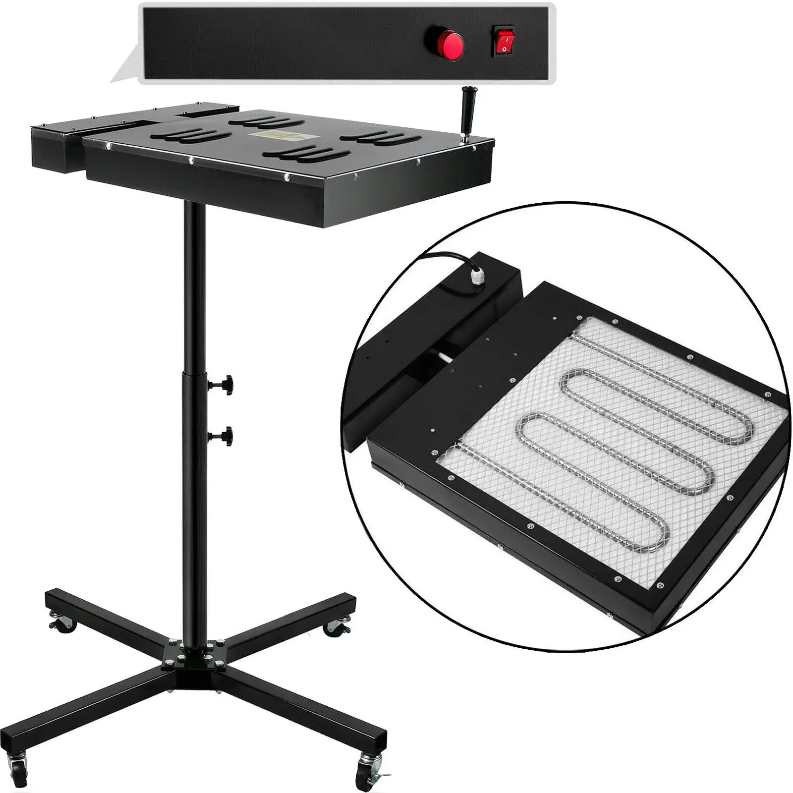 18X24 дюйма стальная конструкция Flash сушилка для фотовспышки с регулируемой