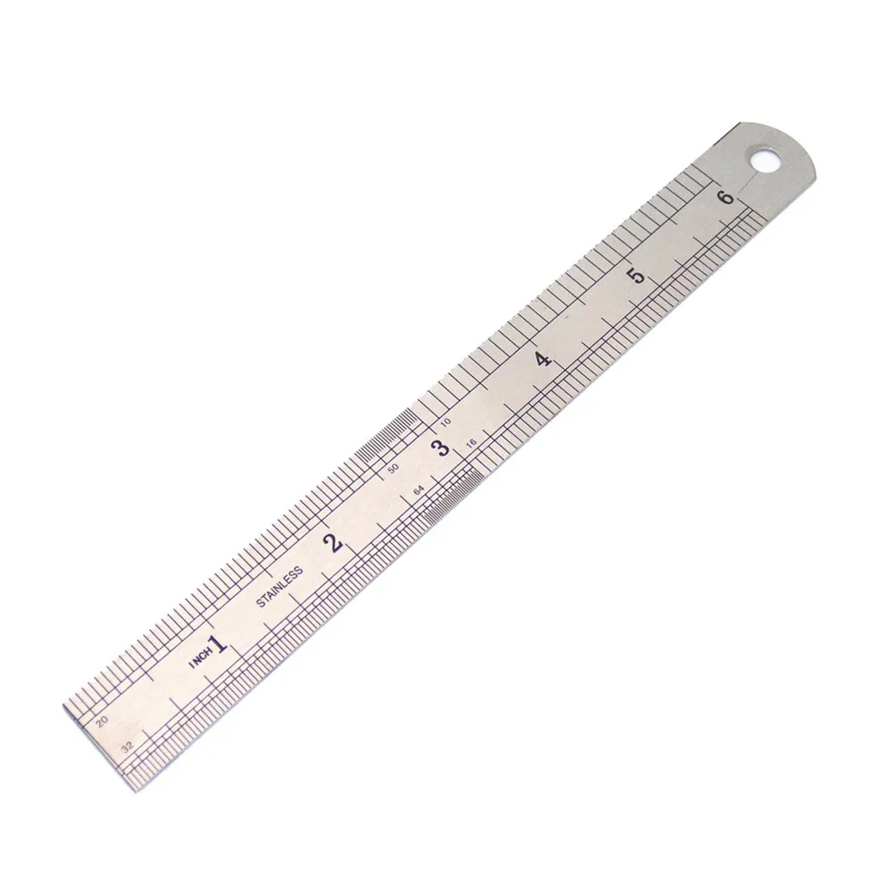 15cm Straight Ruler 6 Inch Dual Side Measurement Measuring Tool Precision | Инструменты