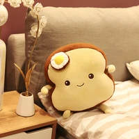 creative poached egg toast bread plush toy anime plush kawaii plush gifts for girlfriend cute pillow christmas gift