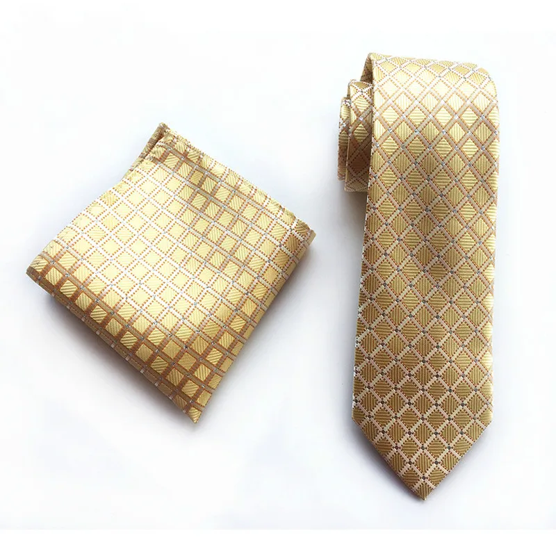 

Мужской галстук 8 см, тканый носовой платок с пейсли-рисунком, Классический мужской галстук и карманный квадратный носовой платок, аксессуа...