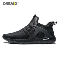 onemix hot style men running shoes outdoor walking sneakers lightweight non slip shock absorber couple shoes deodorant outdo