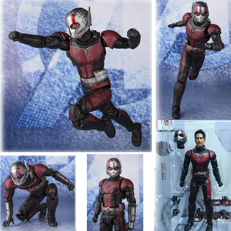Фильм Мстители 4 эндшпиль Marvel SHF танос Черная Вдова Тор Капитан Марвел Человек-муравей фигурка модель игрушки подарок