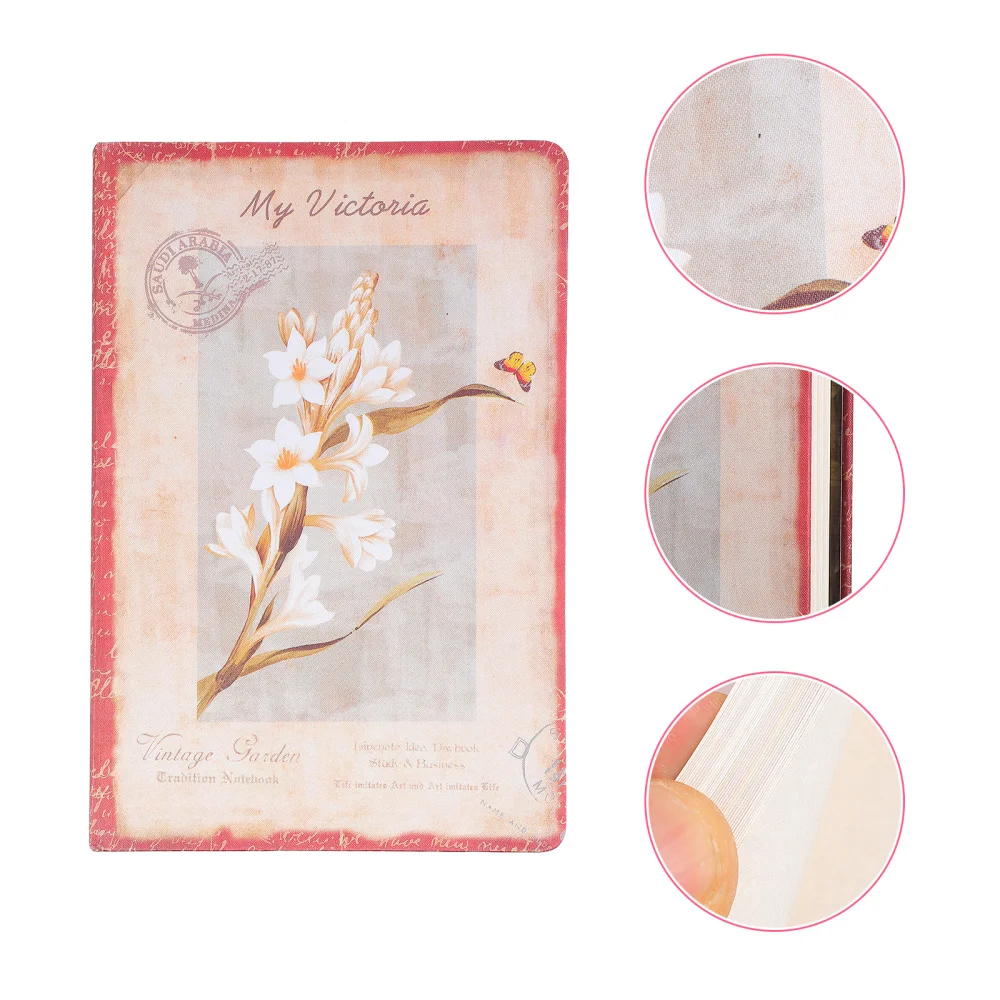 1 шт красивый дорожный блокнот изысканный записной книжки модный тетрадь для