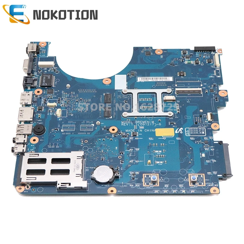 NOKOTION BREMEN-M для samsung NP-R580 R580 Материнская плата ноутбука HM55 DDR3 GT310M GPU ЦП BA92-06132A BA92-06132B