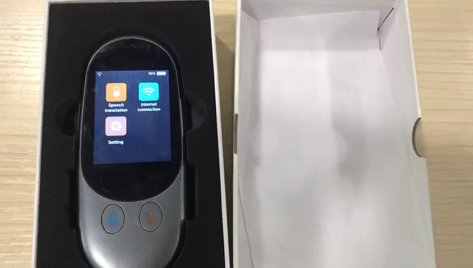 

HFSecurity 52 Languages Business Android Portable Colorful 2.4'' Touch Screen Real Time Translator