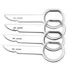 4 шт., съемник автомагнитолы для renault duster, megane, RS, scenic, logan, captur, koleos, kadjar, Clio