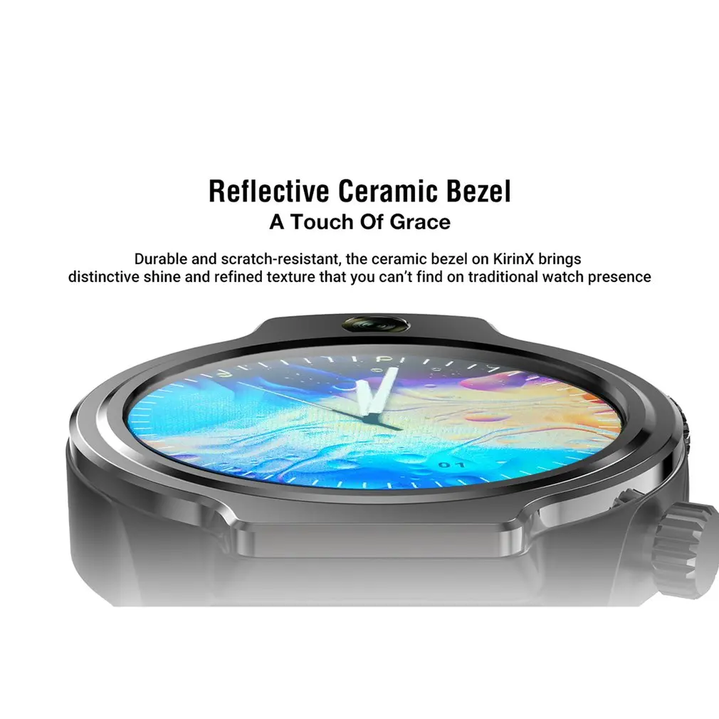 

Ip68 Waterproof Watch Face Recognition Video High Definition Conversation Camera Smart Phone Watch For Kirinx