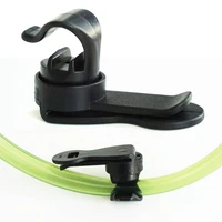 outdoor hiking back hanger magnetic drinking tube water bladder clips portable water bladder hose clip removable clamp