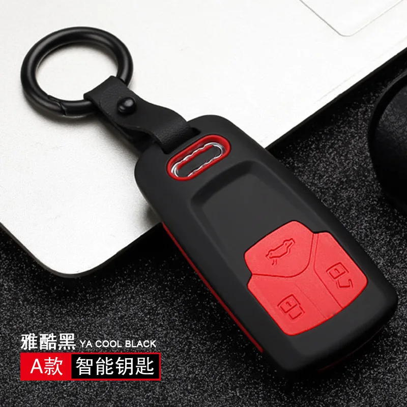 Автомобильный Стайлинг умный чехол из углеродного волокна для Audi A4 новый A4L A5 A6L QT