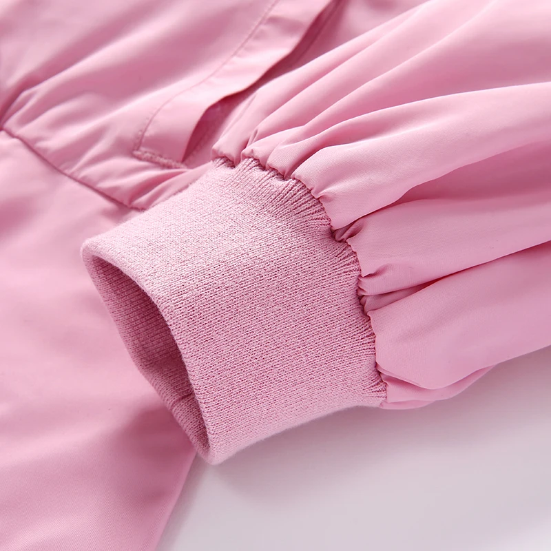 Детская куртка для девочек бейсбольная форма весна 2019 новая детская одежда