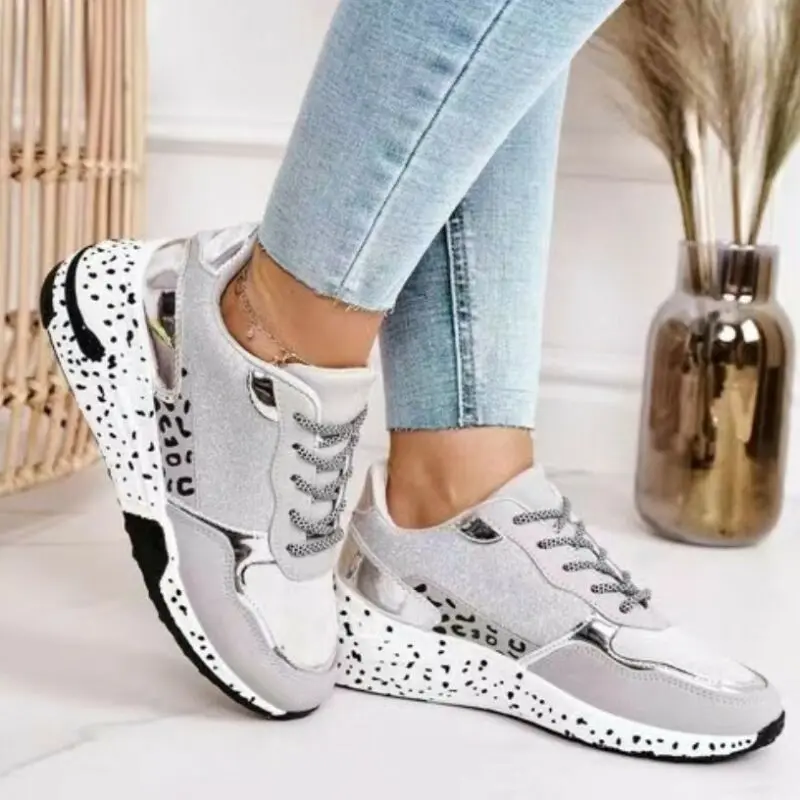 

WOMENS LADIES SPORT CHUNKY TRAINERS LACE UP PARTY WOMEN SHOES SIZE UK