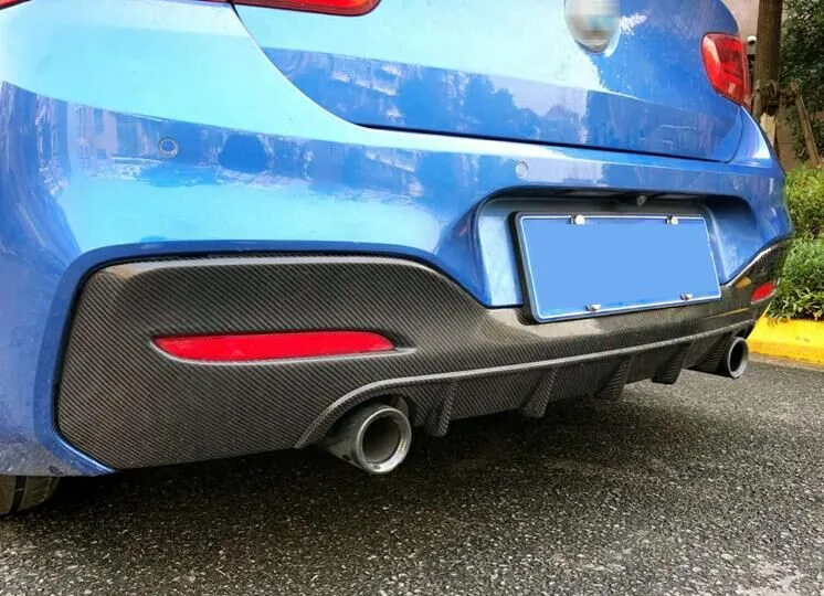 Передние боковые юбки из углеродного волокна для BMW M125i M140i M135i LCI задний диффузор