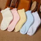 Зимние носки для малышей; Плотные носки для младенцев; Сетчатые Детские Носки ярких цветов для новорожденных; Детские носки
