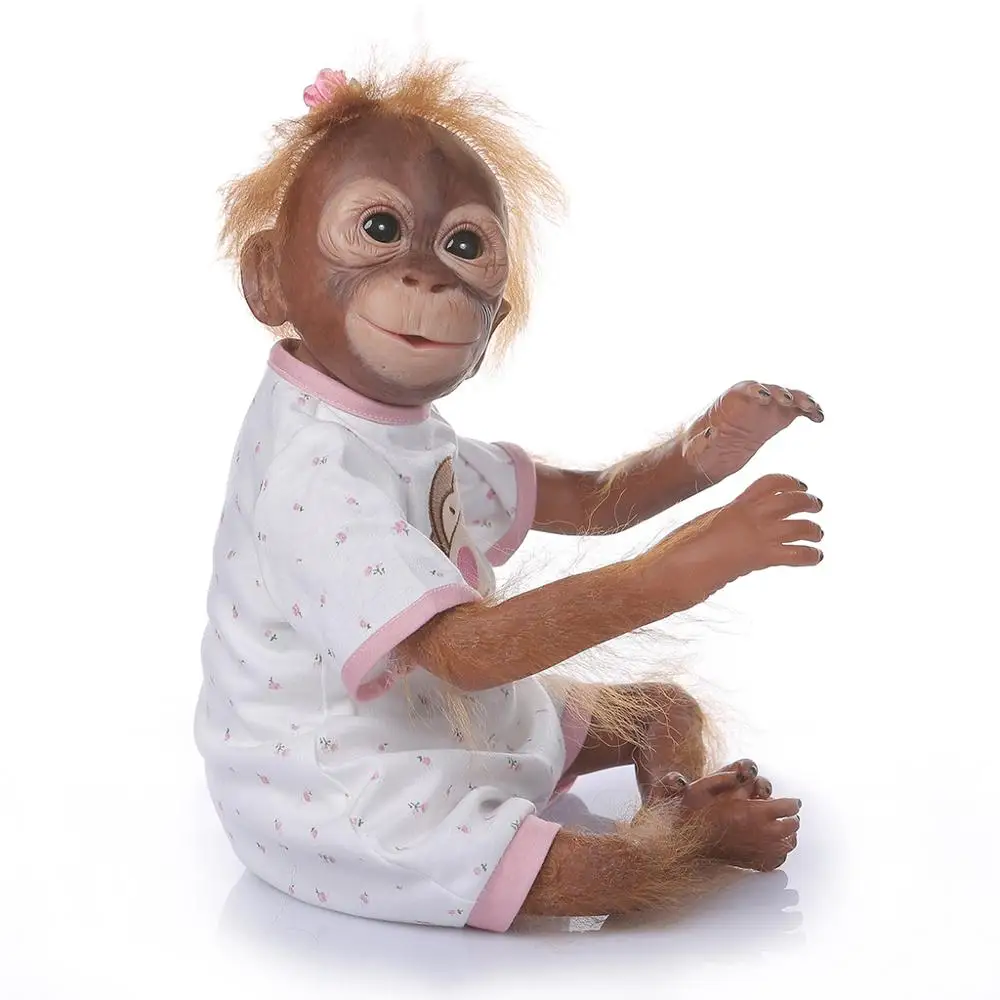 Реалистичная кукла 20 дюймов мягкая силиконовая виниловая игрушка для