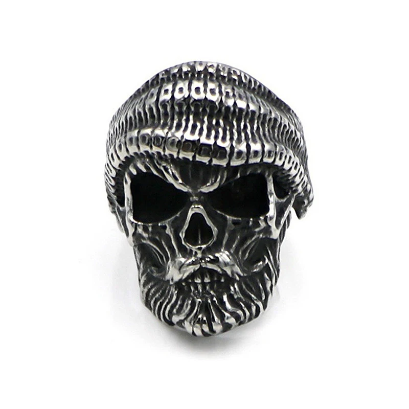 Мужское Винтажное кольцо Carofeez готическое из нержавеющей стали в стиле панк с