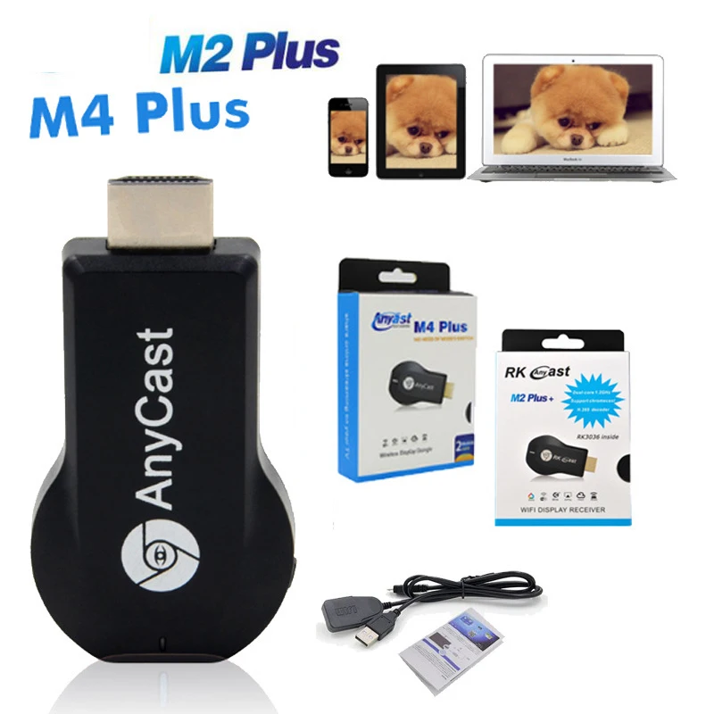 ТВ флешка с беспроводным WiFi дисплеем 1080P приемник ключ для AnyCast M2 M4 Plus Airplay HDMI DLNA