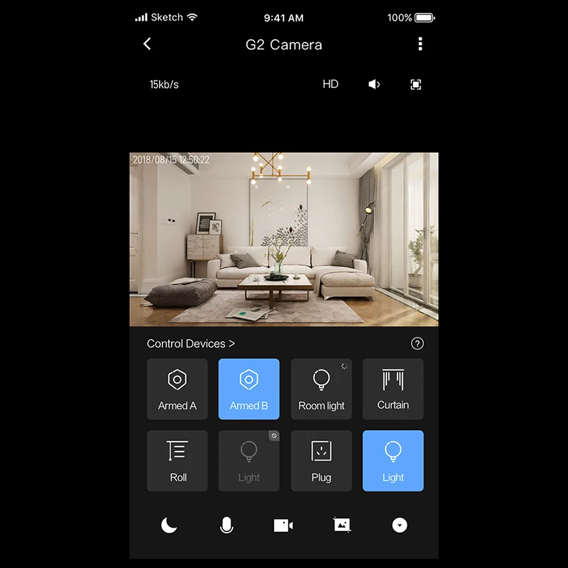 Умная IP-камера Aqara G2 Wi-Fi 1080P угол 360 градусов HD инфракрасная веб-камера ночного