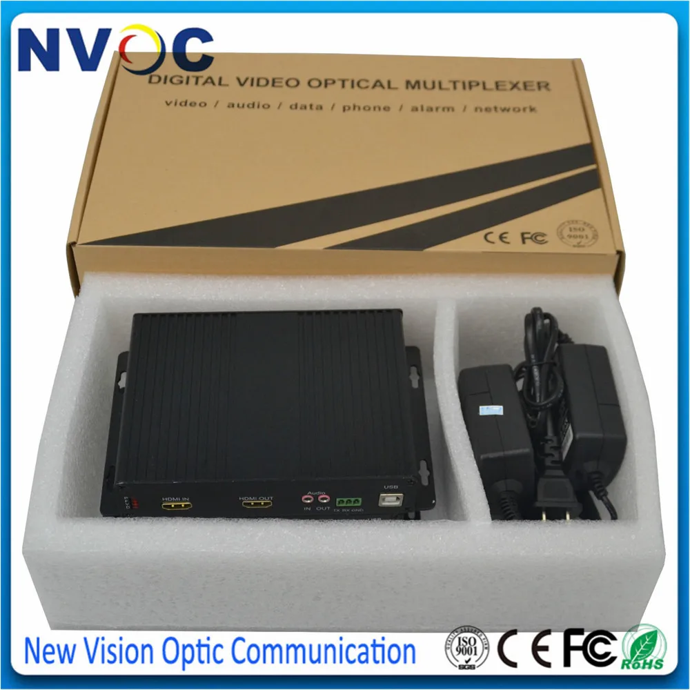 HDMI KVM оптоволоконный преобразователь USB мышь и клавиатура аудио удлинитель SM SX 3G 20