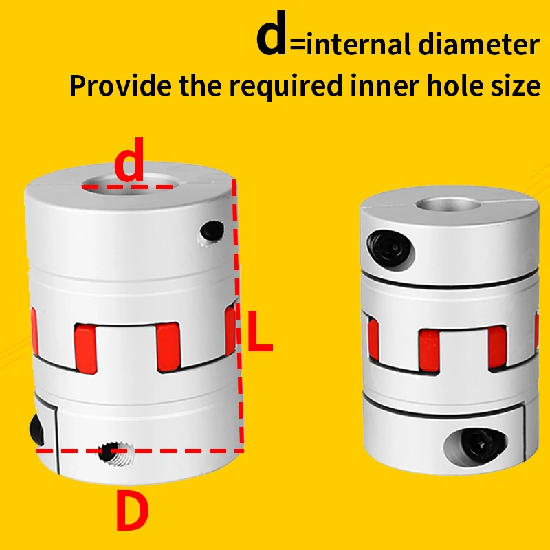 GS муфта соединительная гр Муфта Алюминиевый сливы гибкий вал Двигатель