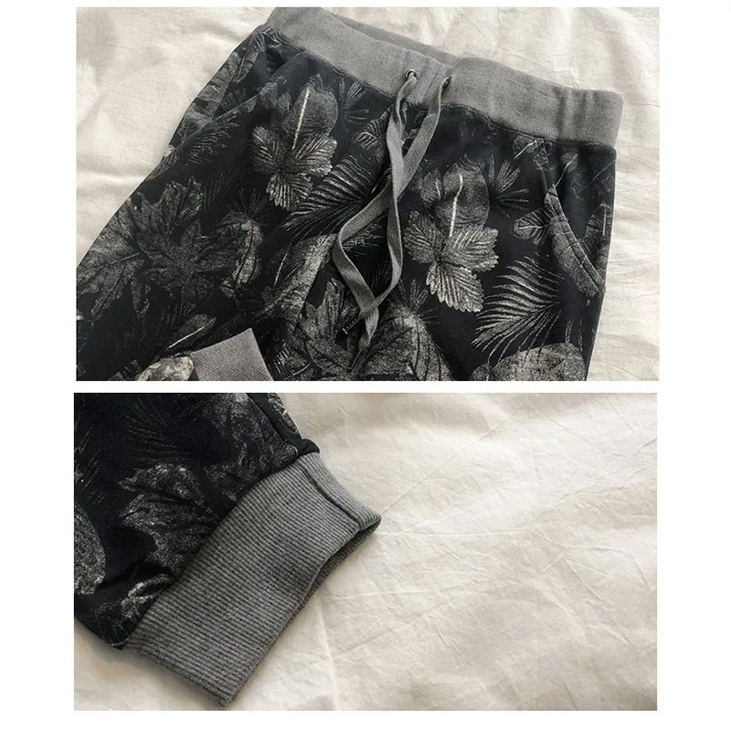 Женские черные камуфляжные брюки Sprint/осень женские хлопковые повседневные