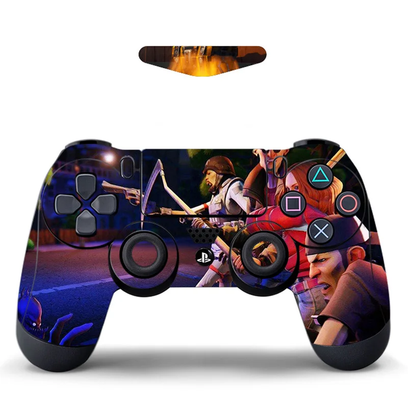 WUIYBN наклейки для геймпада для PS4 Контроллер sony Playstation 4 PRO контроллер наклейка КОЖА - Цвет: Color 5