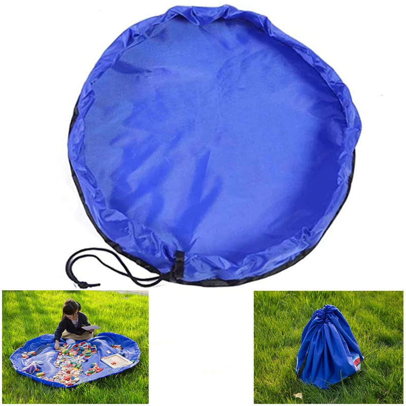

New Portable Fast Storage Bag Child Toys Game Lego Toy Beam Pocket Large Practical Waterproof Portable Organizer Bag