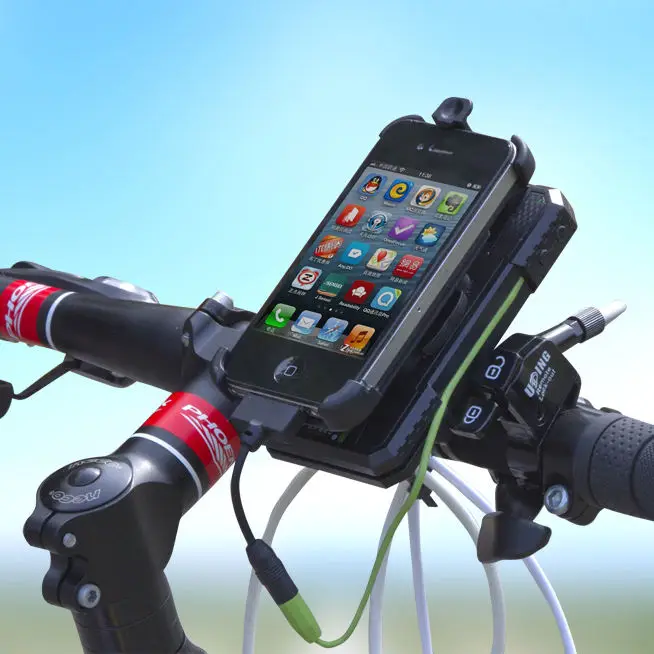

Smart phone accessories bike GPS/ Camera holder bicycle charger support generator