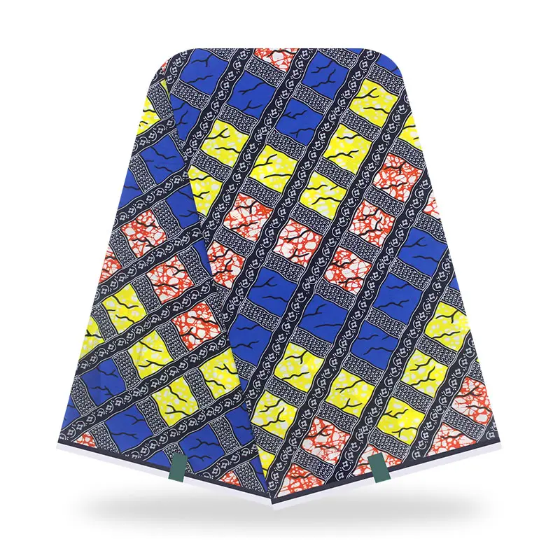 40*40 Пряжа африканская настоящая восковая печать ткань для лоскутного шитья 6