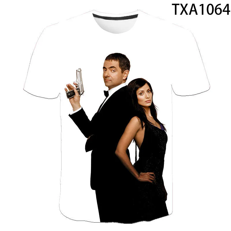 

3D T shirt Johnny English Strikes Again Men Women Children Casual Streetwear Boy Girl Kids Printed T-shirt Fashion Cool Tops Tee