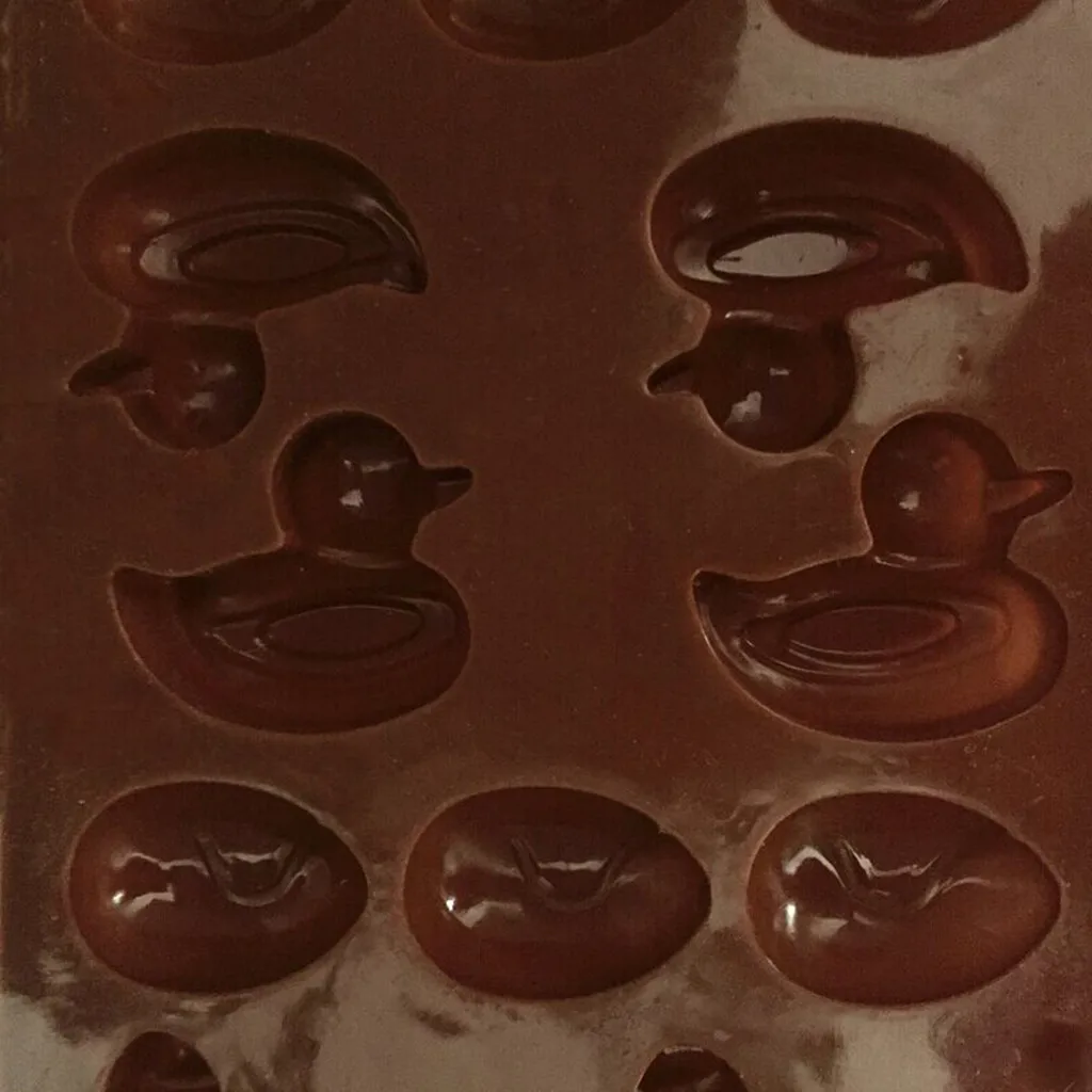 Силиконовая форма для помадки утка кролик шоколадный запеченный ледяной куб