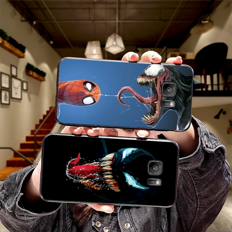 Сила Человек-паук мягкий силиконовый чехол для телефона samsung A70 60 A50 A40 A30 A20 10 8 A9 A7 A6