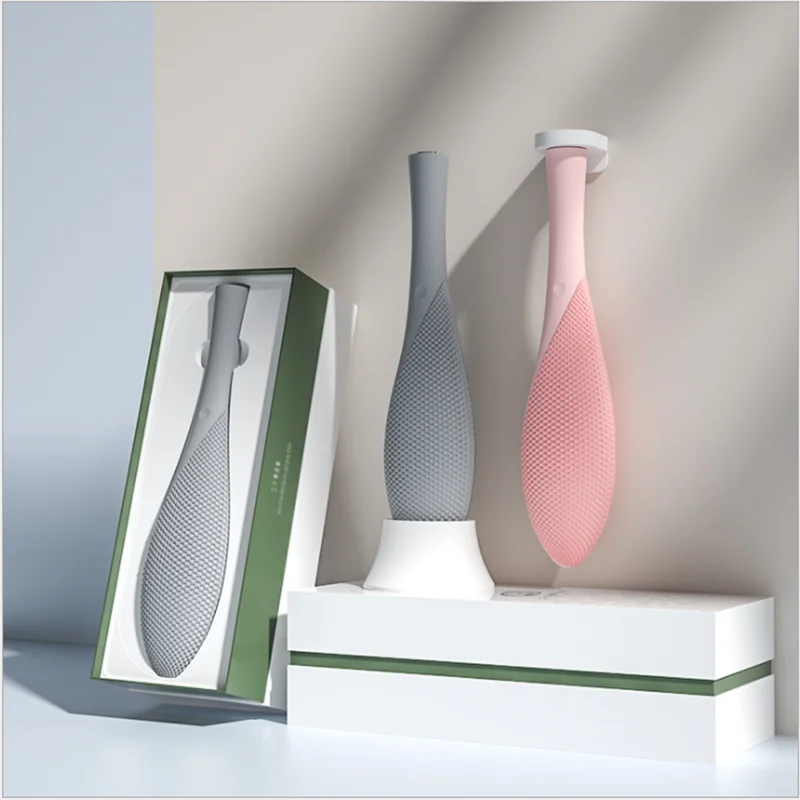 Электрическая силиконовая щетка для ванны ультразвуковая вибрационная