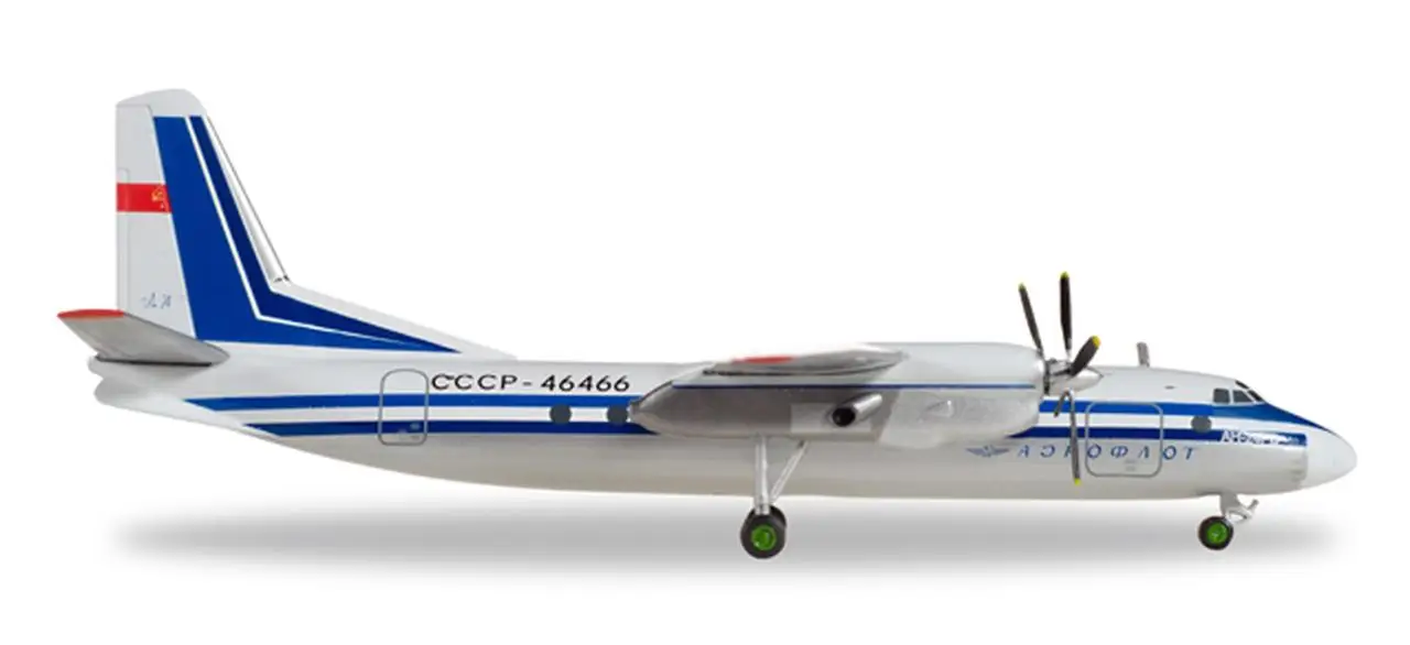Herpa советского Аэрофлота ан 24 RV Reg CCCP 46466 1/200 литья под давлением модель самолета| |