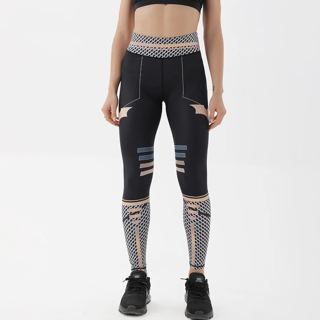 Sport Leggings Women Superhero 3D Printed Yoga Pant High Waist Gym Fitness Leggins Quick Dry Running Tights Slim Trousers Female