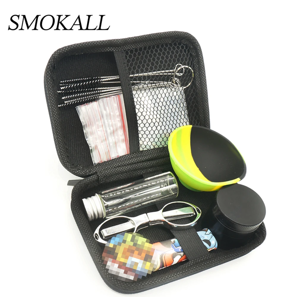 1 Набор силиконовая мельница для курительной трубки с ножницами | Дом и сад