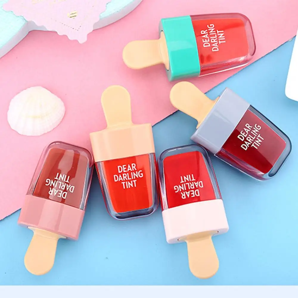 Жидкая матовая глазурная жидкость для губ водостойкая красивая стильная летняя