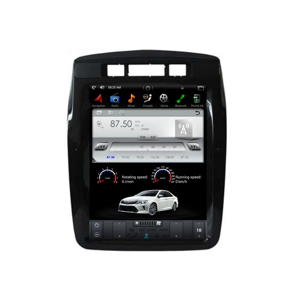 10 4 &quotTesla Тип Android подходит для VW TOUAREG 2010 2015 автомобильный dvd плеер навигация gps