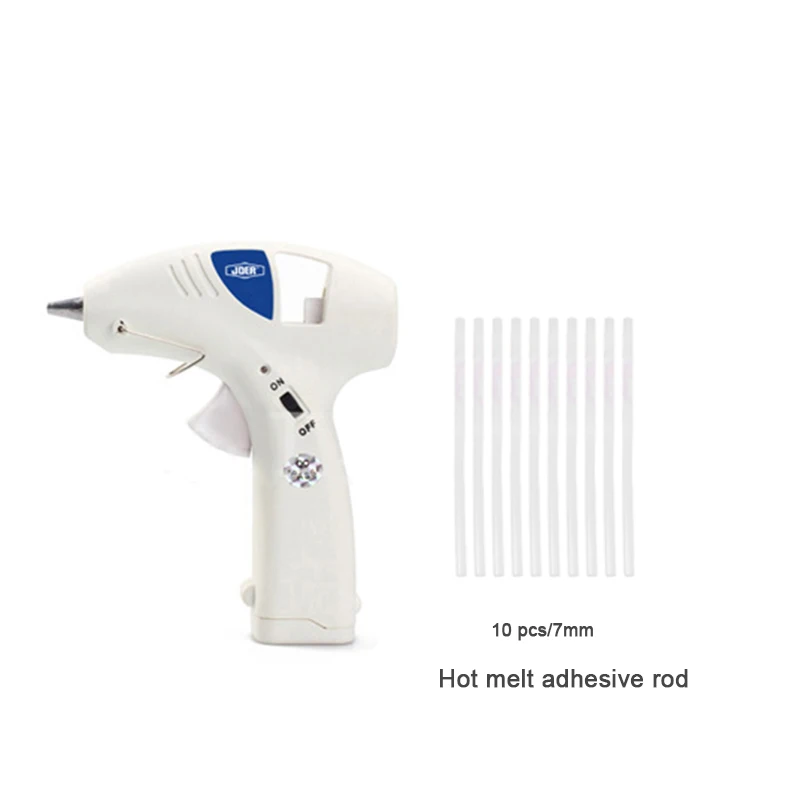 1 шт 10W горячего расплава клея пушка Беспроводной клеевой пистолет для домашнего