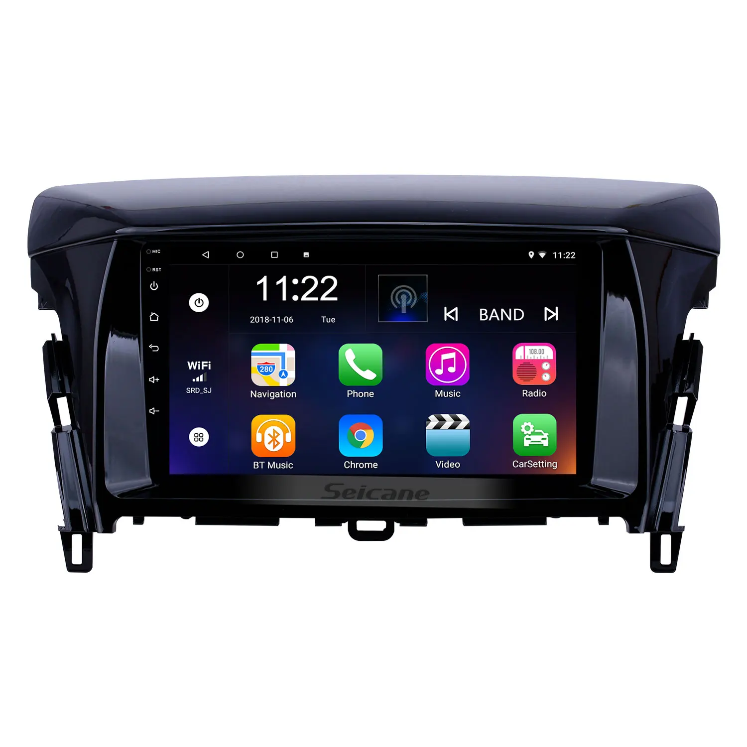 Автомобильный радиоприемник Seicane 9 дюймов 2DIN Android 10 0 2 + 32 ГБ GPS для 2018 Mitsubish