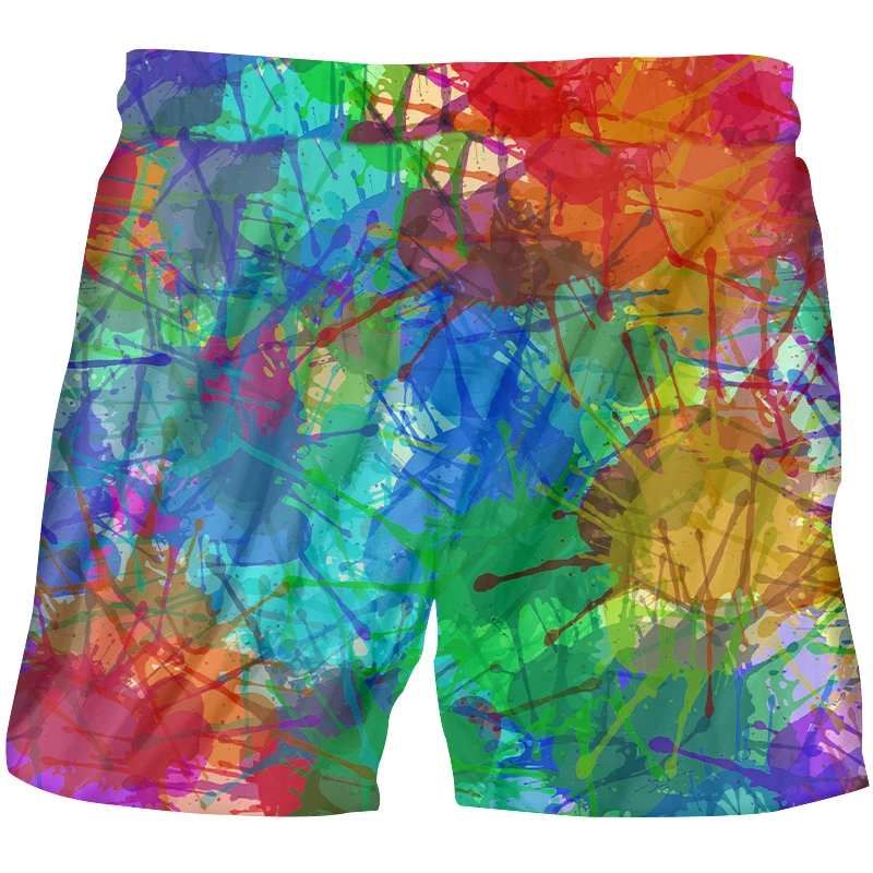 CJLM Hot Sale Summer Shorts Mens Hip Hop Printing Colorful Ink Factory Direct Supply Original Design Drop-ship | Мужская одежда