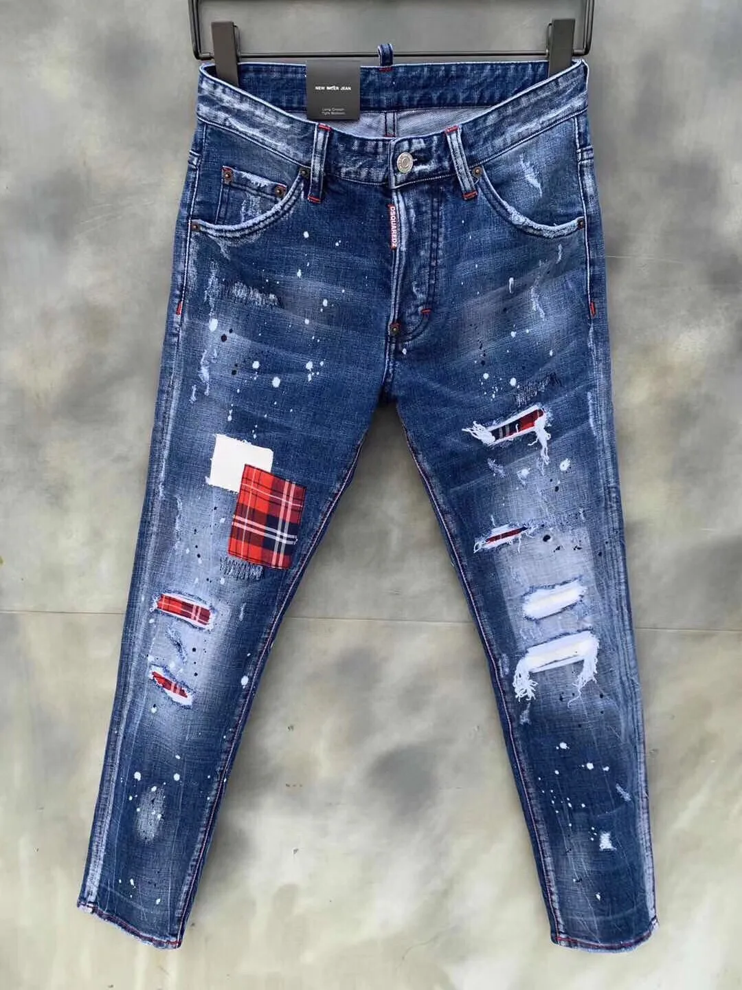 

Оригинальные Классические мужские и женские джинсы, оригинальные DSQUARED2, ретро, итальянский бренд, мужские джинсы, локомотивы, джинсы для бег...