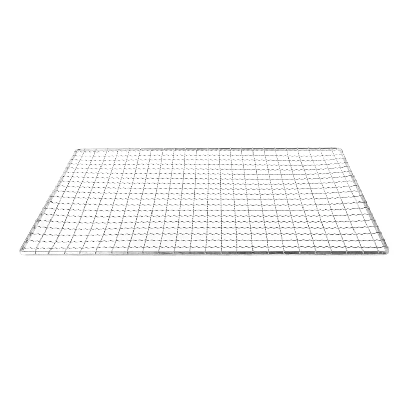 

Stainless Steel BBQ Barbecue Grill Grilling Mesh Wire Net Outdoor Cooking 3 Size