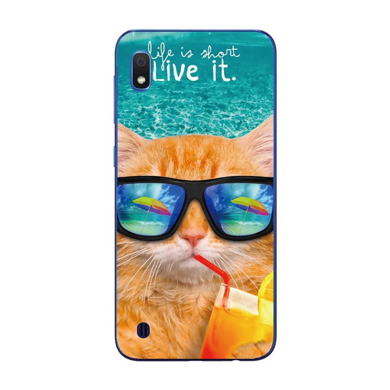 Чехол для Samsung A10 чехол мягкий силиконовый телефона Galaxy A 10 SM-A105F A105 A105F мультяшный
