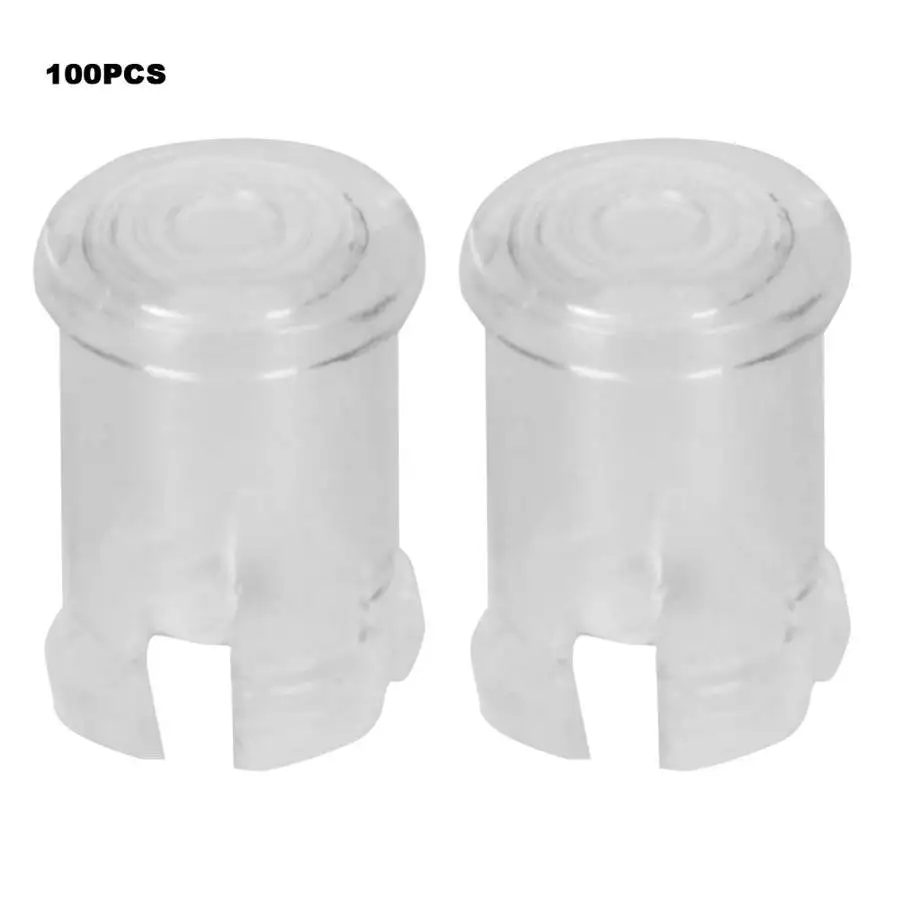 100 шт. светодиодный ная лампа 5 мм прозрачный светоизлучающий держатель диода