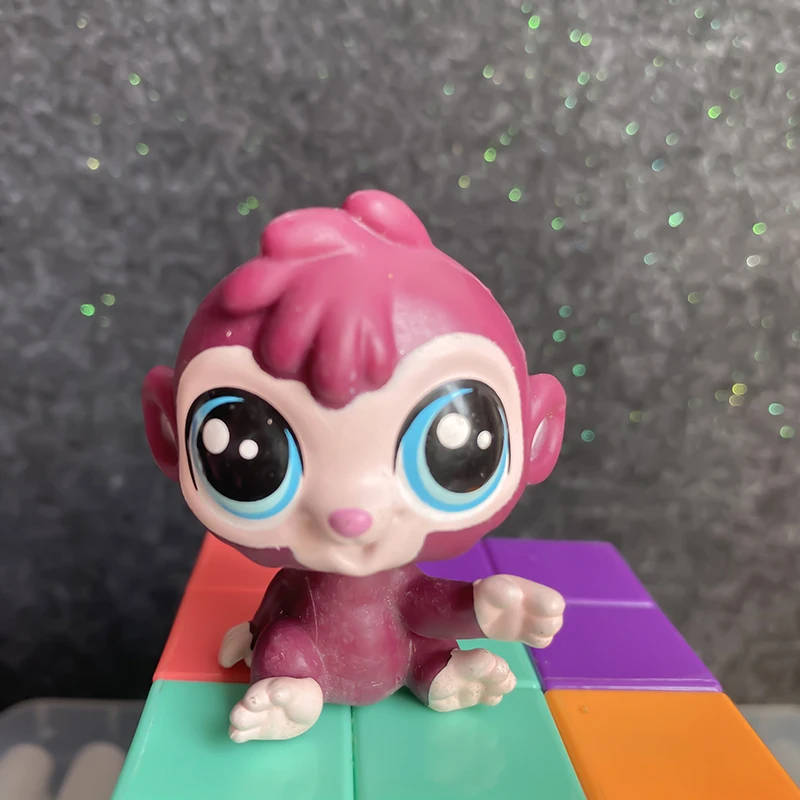 

Lps Dogs Pet Shop Collection Figure Collie Rare Monkey Squirrel Animals Cute Toys For Children Y21102303