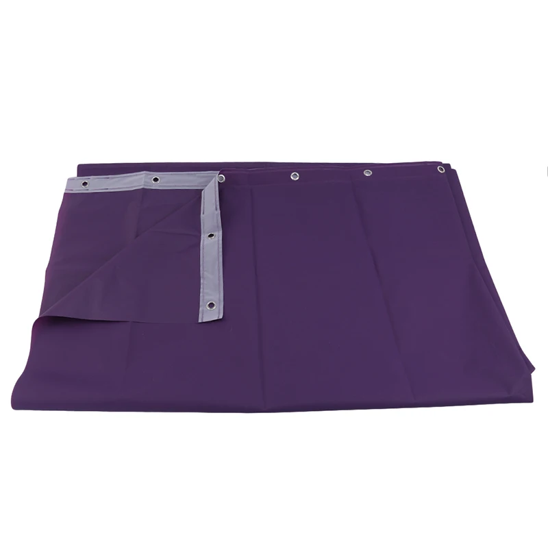 

New Solid Color Thick Waterproof Bathroom Curtain Hotel Bathroom Mildew Decorative Shower Curtain