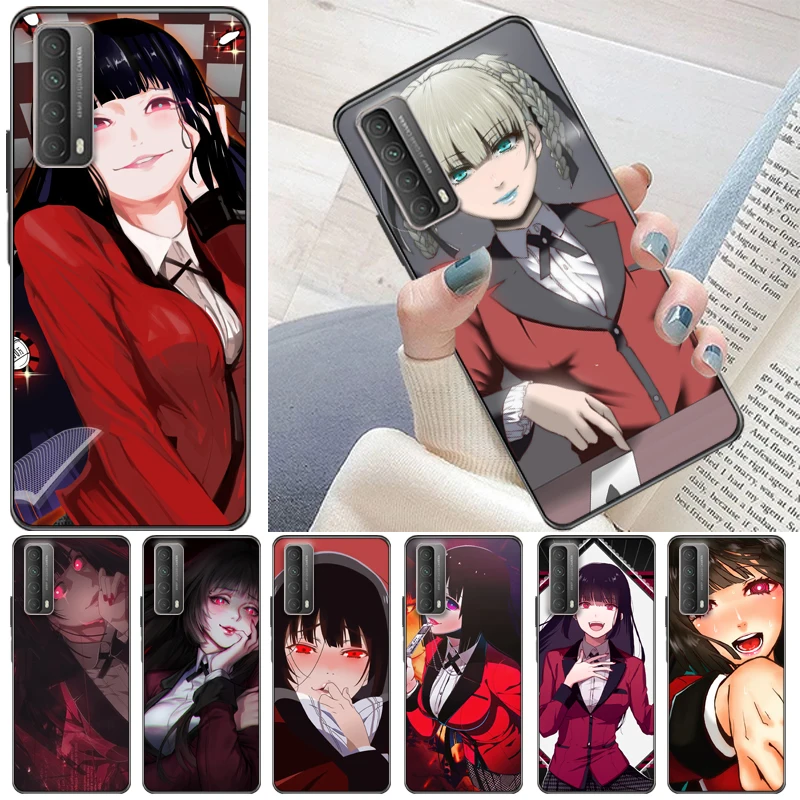 

Anime Kakegurui Jabami Yumeko Saotome Meari Painting Phone Case For Huawei P Smart Z 2019 2021 Cases Funda Coque Back Cover