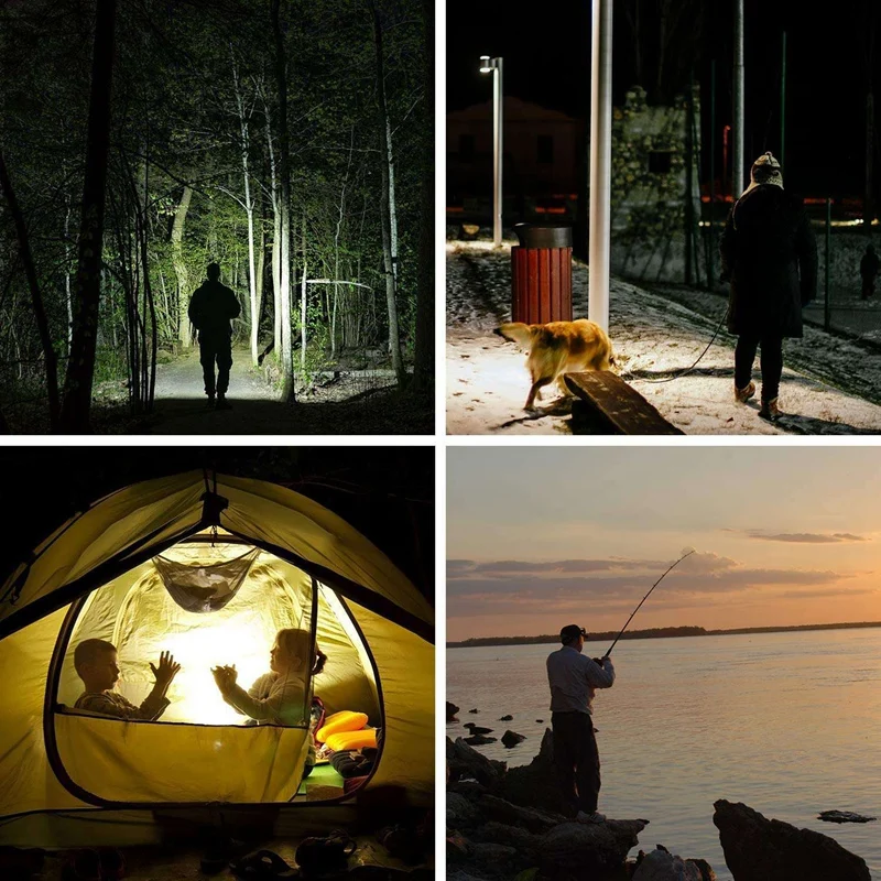 

for Lithium Battery 3W 14.4V/18V/20V LED Work Light Flashlight Handheld Illumination Lamp USB Outdoor Lighting