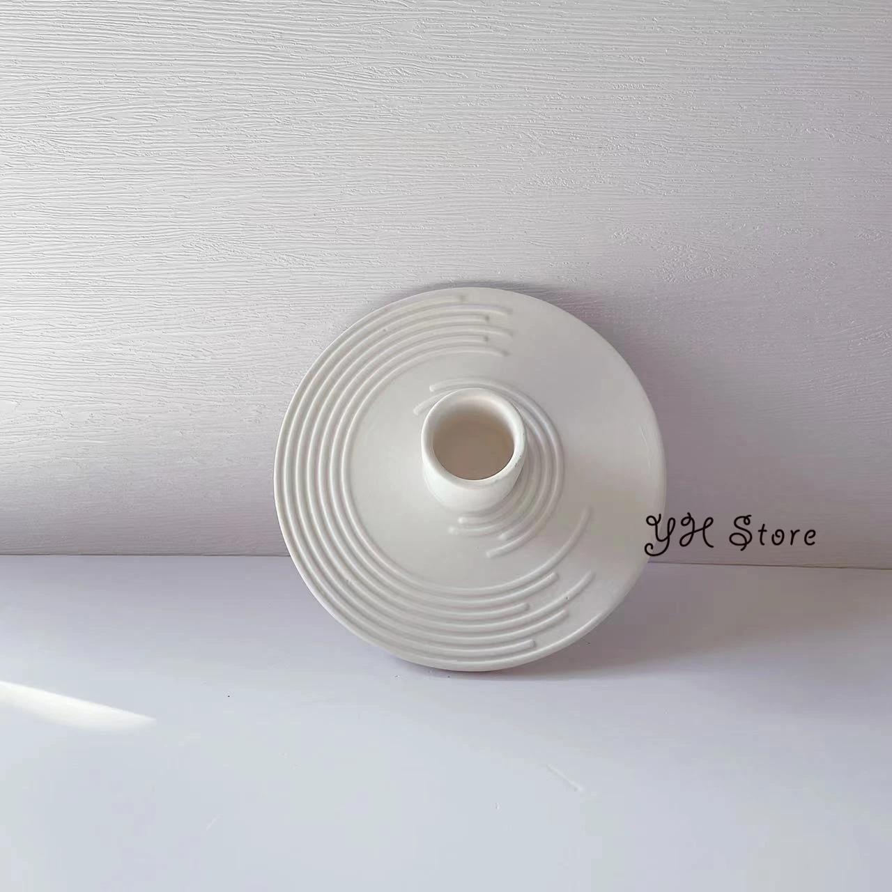 Подсвечник бетонная форма силиконовая для свечей подсвечника минималистичный