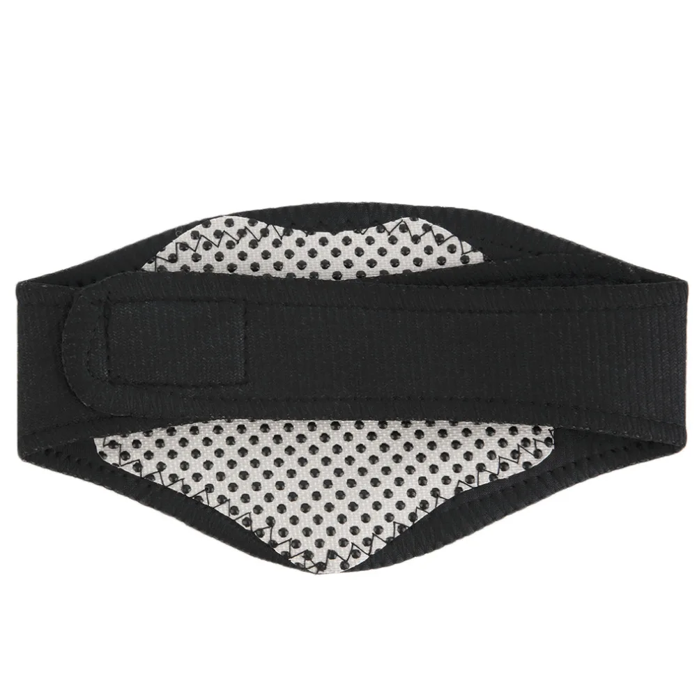 

Soft Black Magnetic Neck Braces Supports Tourmaline Belt Therapy Spontaneous Heating Headache Massager Guard Protector Products